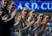 World Cup ritmica, Farfalle prime nel concorso a squadre di Milano