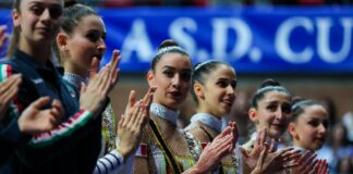 World Cup ritmica, Farfalle prime nel concorso a squadre di Milano