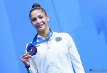 World Cup ritmica a Milano, brillano Farfalle e Sofia Raffaeli
