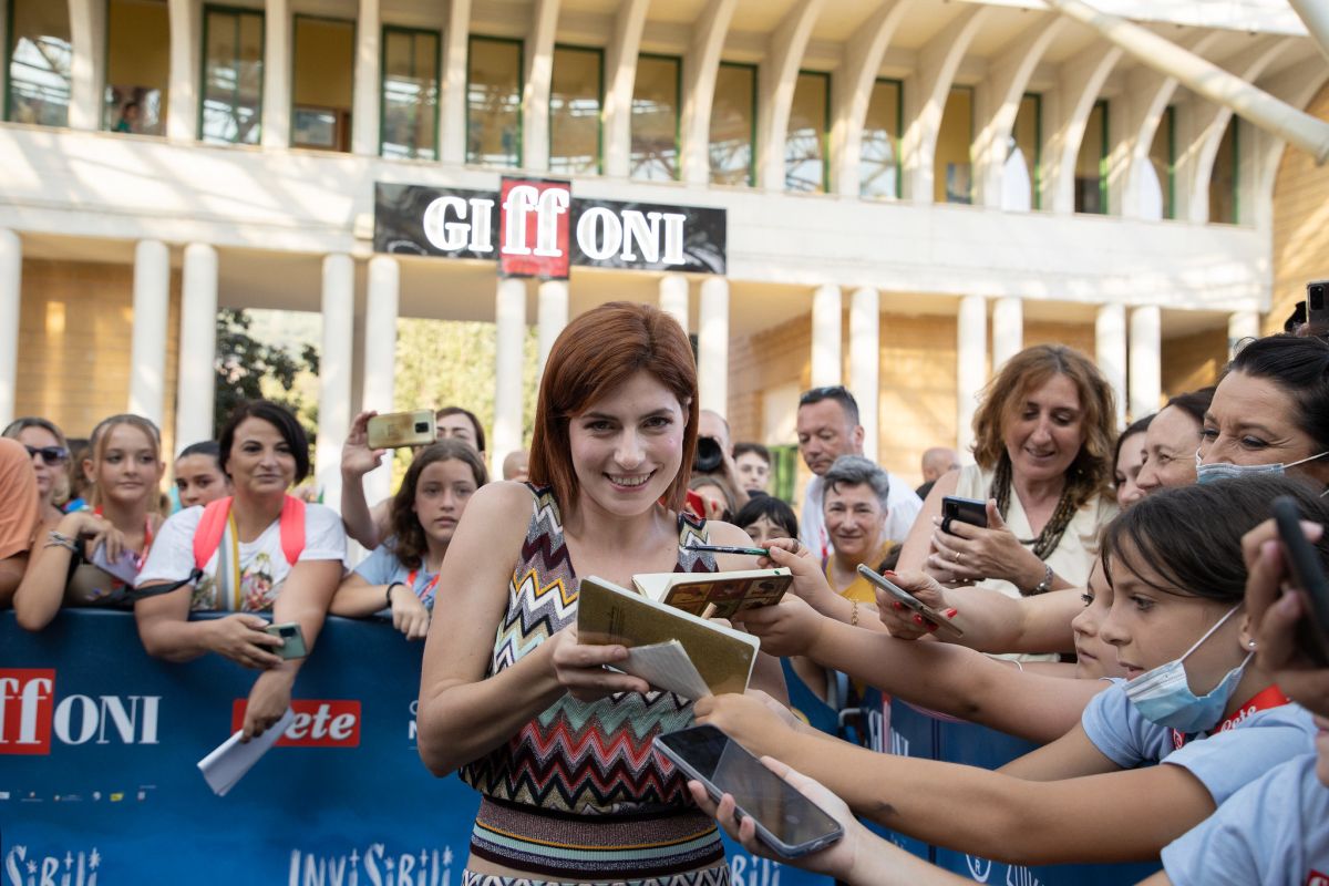 Maria Chiara Giannetta porta a Giffoni "Blanca 2" Agenzia di stampa  Italpress - Italpress