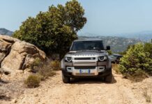 Range Rover e Defender in sardegna per delle experience esclusive
