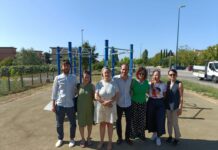 Roma, inaugurata nuova area fitness nel parco di viale Gandin