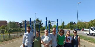 Roma, inaugurata nuova area fitness nel parco di viale Gandin