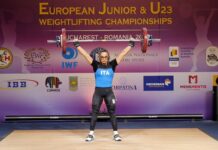 Martina Chiacchio di bronzo agli Europei Jrs di Pesi