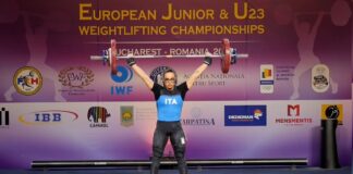 Martina Chiacchio di bronzo agli Europei Jrs di Pesi