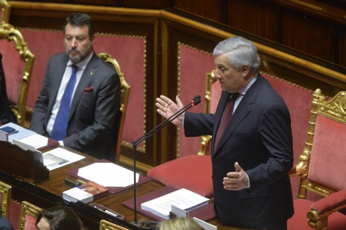Commemorazione di Silvio Berlusconi nell' aula del Senato