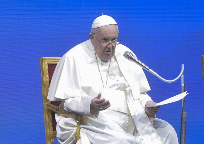 Roma - Stati Generali della Natalita' incontro con il Papa e con la Presidente del Consiglio