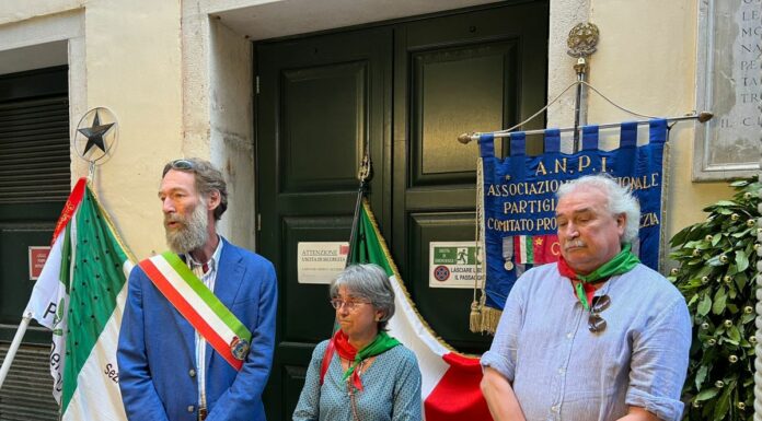 Borghi alla commemorazione dei tredici martiri di Ca’ Giustinian