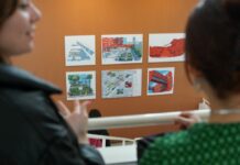 Bicocca disegnata attraverso le opere dell’illustratore Carlo Stanga