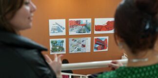 Bicocca disegnata attraverso le opere dell’illustratore Carlo Stanga