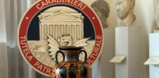 Recuperata un’anfora attica, Venturini “Arricchirà il patrimonio archeologico”