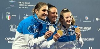 Quattro medaglie mondiali per l’Italscherma, oro Volpi