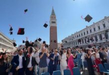 In piazza San Marco consegnate le lauree a 500 studenti della Ca’ Foscari