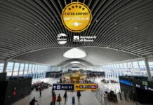 All’Aeroporto di Fiumicino l’installazione “Moving Data” di Mundys