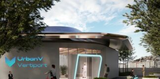 UrbanV-Aws per la mobilità aerea urbana, primi voli a Roma entro il 2025