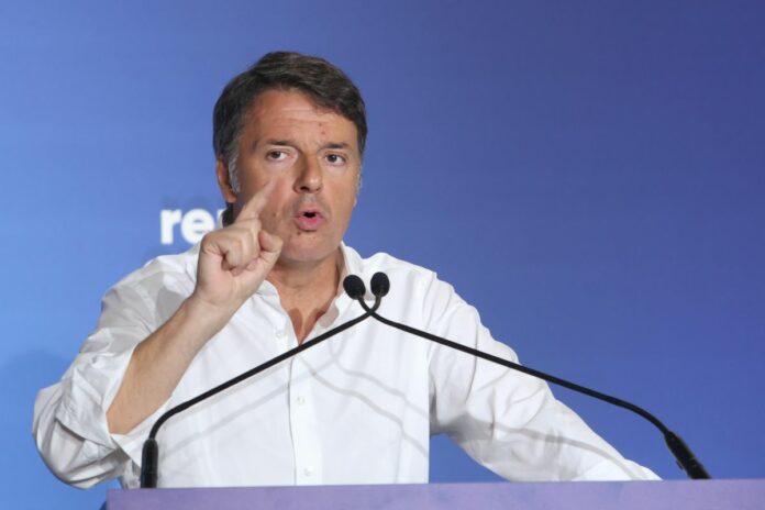 Napoli - Congresso Italia viva Matteo Renzi