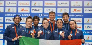 Alle Universiadi fiorettiste d’argento, spadisti di bronzo