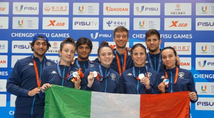 Alle Universiadi fiorettiste d’argento, spadisti di bronzo