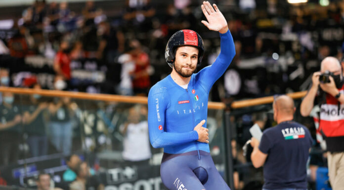 Filippo Ganna d’oro ai Mondiali di ciclismo su pista