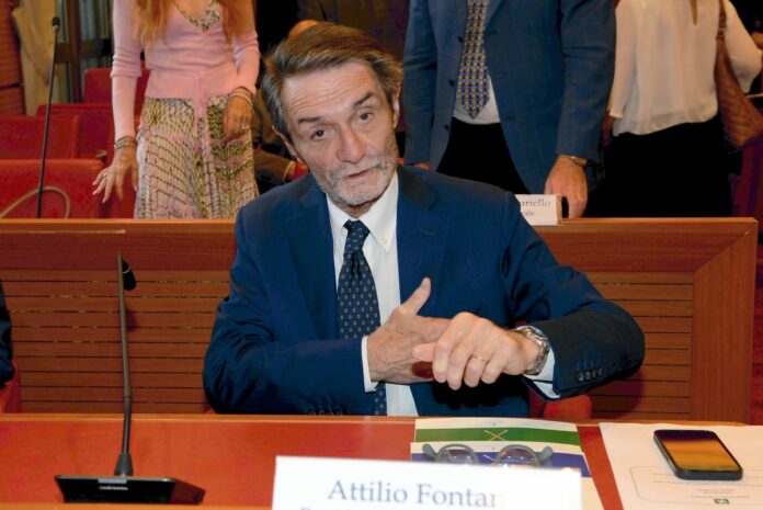 Milano - Attilio Fontana alla Corte dei Conti per la relazione annuale del Bilancio della Lombardia