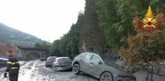 Esonda torrente a Bardonecchia, fango e detriti invadono il centro