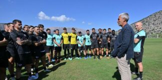 Primo allenamento per il Palermo nel nuovo centro sportivo di Torretta