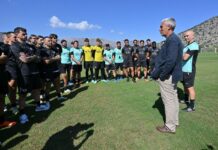 Primo allenamento per il Palermo nel nuovo centro sportivo di Torretta