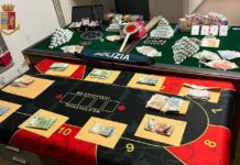 Bisca clandestina e droga, 11 indagati e un arresto a Milano