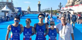 Nella Mixed Relay Paris nel formato Duathlon Italia settima