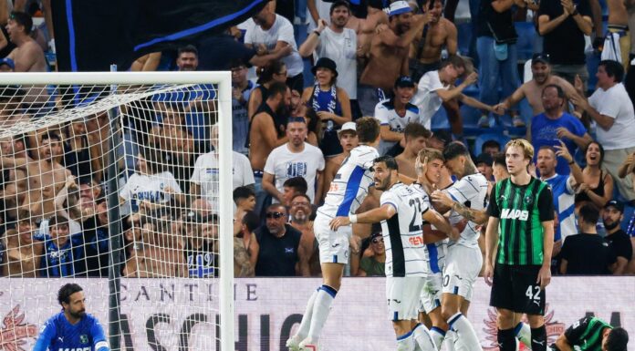 L’Atalanta inizia con una vittoria, 2-0 in casa Sassuolo