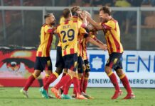 Immobile illude la Lazio, il Lecce ribalta nel finale