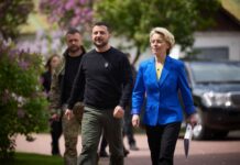 Ue-Ucraina, von der Leyen “Incontro produttivo con Zelensky ad Atene”