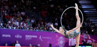 Mondiali di ritmica, doppio argento per Sofia Raffaelli
