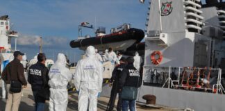 Sbarco di 37 migranti a Pozzallo, denunciati tre presunti scafisti