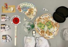 Controlli e arresti della Polizia in corso Buenos Aires a Milano