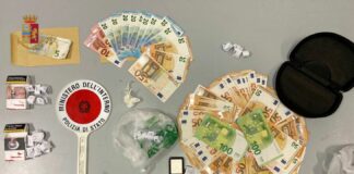 Controlli e arresti della Polizia in corso Buenos Aires a Milano