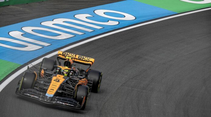 Norris davanti a Verstappen nel venerdì di libere in Olanda