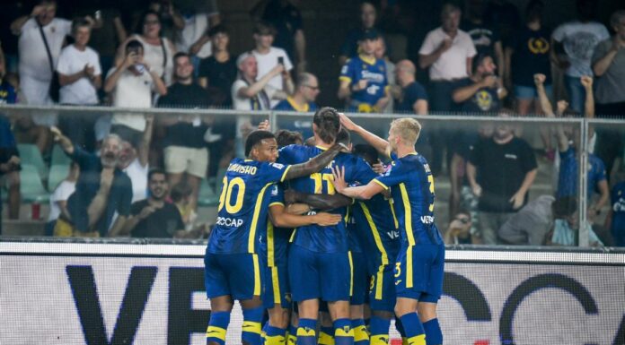 La Roma cade 2-1 al Bentegodi, Verona a punteggio pieno