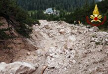 Frana a Cortina d’Ampezzo, evacuate 70 persone