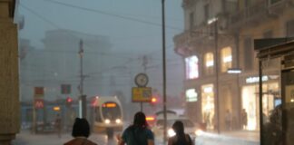 Nubifragio in Lombardia, alberi sradicati e tetti scoperchiati nel Milanese