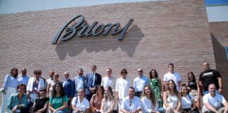 Marsilio in visita alla Brioni Roman Style di Penne