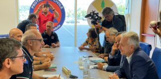 Incendi, Curcio in Calabria “Seguiamo la sperimentazione dei droni”