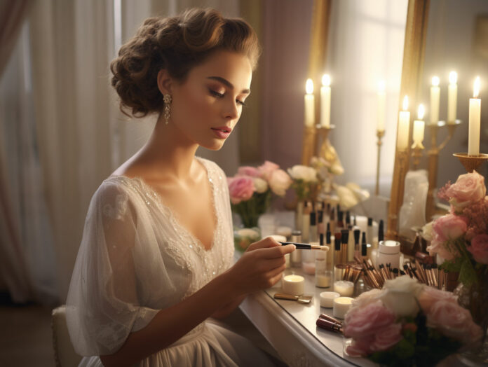 donna elegante makeup