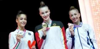 Ginnastica, Raffaeli argento mondiale nell’All Around della Ritmica