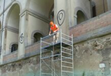 Corridoio Vasariano a Firenze, al via ripulitura delle colonne