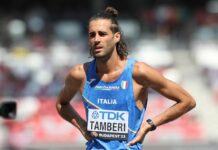 Tamberi oro mondiale nel salto in alto