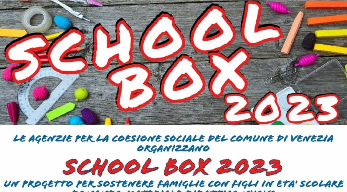Tornano le School Box solidali