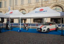 Suzuki presenta una livrea speciale per Swift, GSX-8S e DF200AP