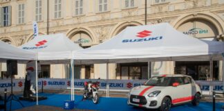 Suzuki presenta una livrea speciale per Swift, GSX-8S e DF200AP