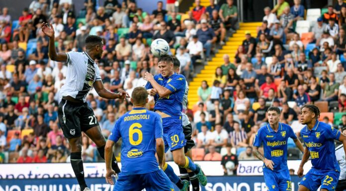 Un punto a testa, finisce 0-0 fra Udinese e Frosinone